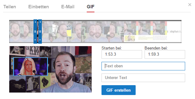 YouTube lässt uns animierte GIFs aus Video-Clips erstellen | Mobilegeeks.de